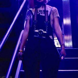 Zara stripe letter print kid t shirt fits women XS